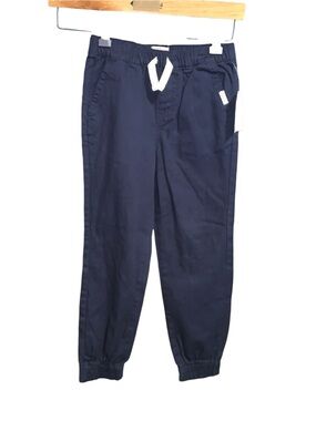 NWT Original Weatherproof Vintage Boys 7 Navy Jogger Pants Cotton